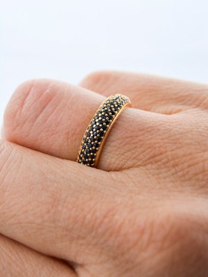 Kuyumcu İşi Zirkon Yüzük Altın Rengi Kuyumcu İşi Zirkon Yüzük Altın Rengi