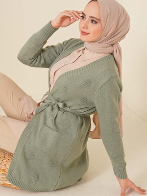 İnce Örgü Triko Hırka İnce Örgü Triko Hırka