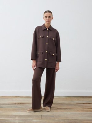 Ravel Cepli Puf Kap Kahve