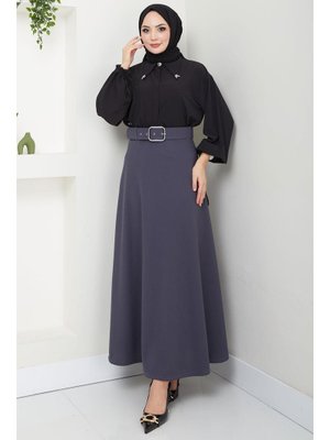 Füme Kemerli Mevlana Etek Füme Kemerli Mevlana Etek