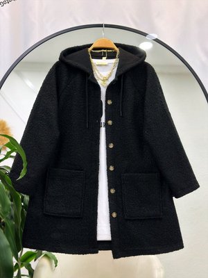 Kapşonlu Buklet Ceket