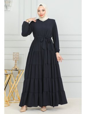 Lacivert Katrel Elbise &
