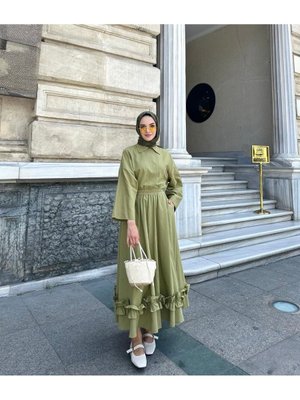 Fırfır Detaylı Etek Takım