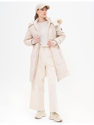 Suni Kürk Detaylı Kapitone Mont Taş Suni Kürk Detaylı Kapitone Mont Taş