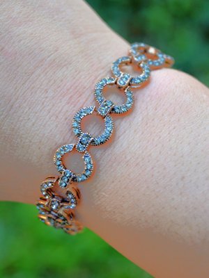 Bronz Black Diamond Otantik Bileklik