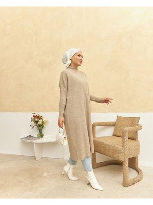 Yarim Balikçi Oversi?ze Tri?ko Tuni?k