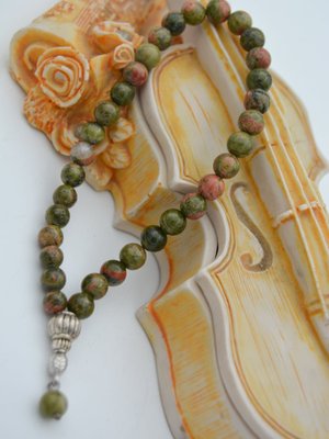 Çok Renkli Mini Tesbih Unakit Taşı Çok Renkli Mini Tesbih Unakit Taşı