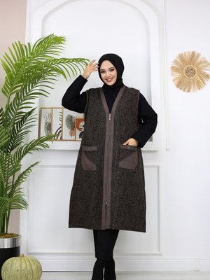 Fermuarlı Kışlık Yelek