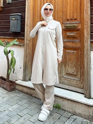 Eşofman Takımı Ekru