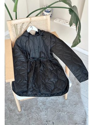 Palo Siyah Kapüşonlu Mont Palo Siyah Kapüşonlu Mont