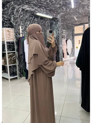 Hac Umre Tesettur Parca Mısır Medine İpeği Açelya Takım