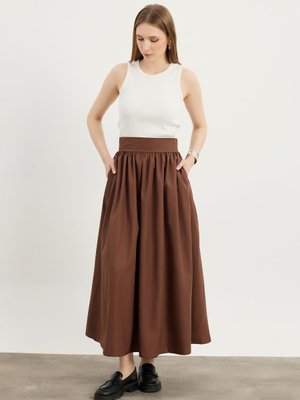 Kahverengi Glory Etek