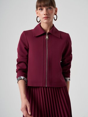 Kısa Ceket Mürdüm