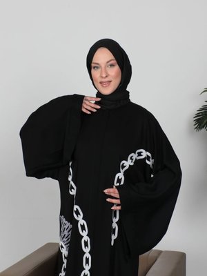 Siyah Savina Kimono &