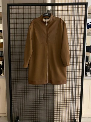 Trend Ceket Taba Deri Detaylı Trend Ceket Taba Deri Detaylı