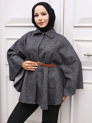 Antrasit Kar Desenli Panço