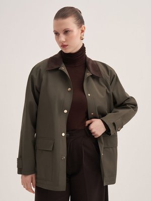 Kadife Detaylı Ceket