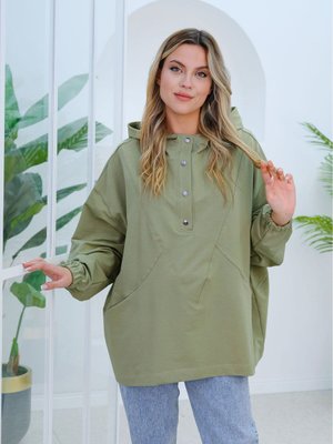 Kol Lastikli Tunik Yeşil Kol Lastikli Tunik Yeşil