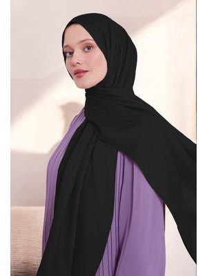 Zincir Desen Blue Jakar Şal Siyah Zincir Desen Blue Jakar Şal Siyah