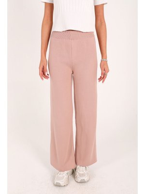 Gül Kurusu Triko Pantolon