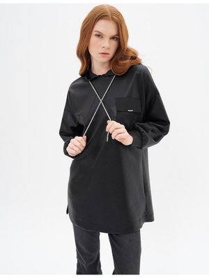 Pul Payetli Sweatshirt Siyah Pul Payetli Sweatshirt Siyah
