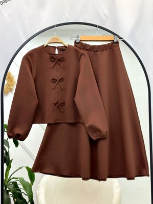 Fiyonklu Etekli Takım