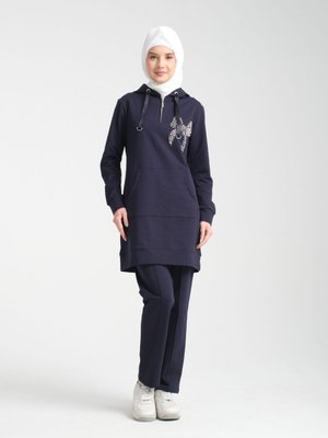 Ak İpek Moda Kadın Tesettür Eşofman Takıımı