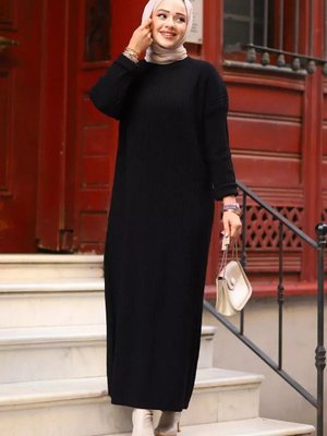 Fitilli Triko Elbise