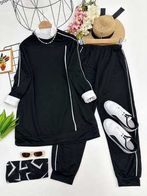 Biye Detaylı Penye İkili Takım