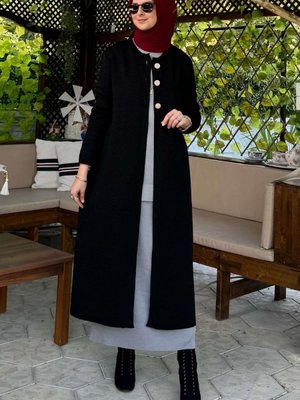 Sinem Çelik Örme Triko Hırka Siyah Sinem Çelik Örme Triko Hırka Siyah