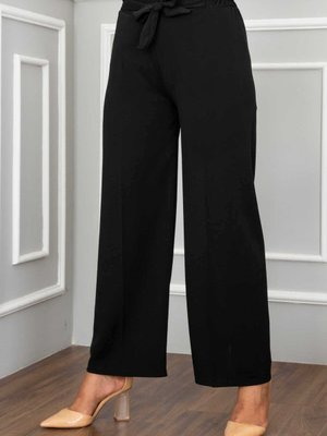 Bol Paça Pantolon Siyah Bol Paça Pantolon Siyah