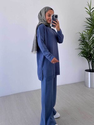 Anje Triko Takım Mavi