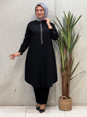 Önü S Taşlı Tunik Önü S Taşlı Tunik