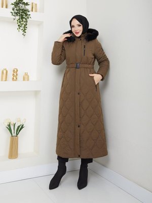 Araboy Cm Şişme Kapitone Kışlık Kaban Kapüşonlu Araboy Cm Şişme Kapitone Kışlık Kaban Kapüşonlu