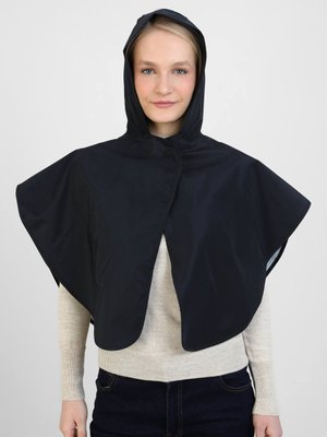 Lacivert Çıtçıtlı Yağmurluk Raincoat