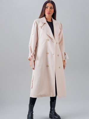 Somon Nidal Kadın Oversize Trençkot