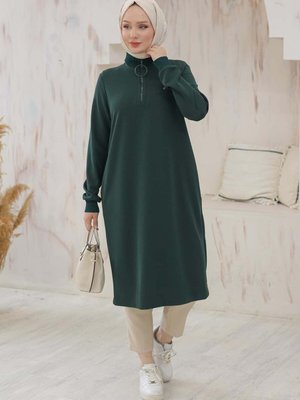 Halkalı Örme Kumaş Tunik Halkalı Örme Kumaş Tunik