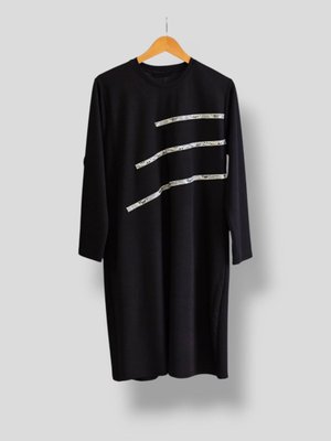 Büyük Beden Tunik Burgu Örme Kumaş Likralı