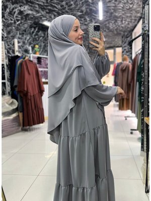 Hac Umre Tesettur Parca Mısır Medine İpeği Açelya Takım