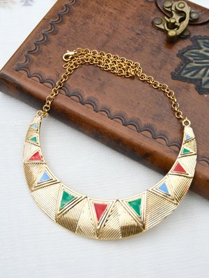 Altın Renk Bohemian Kolye