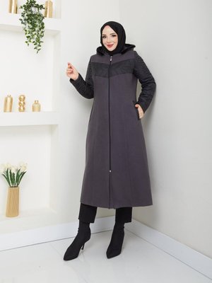 Kışlık Kaşe Kaban Kapüşonlu