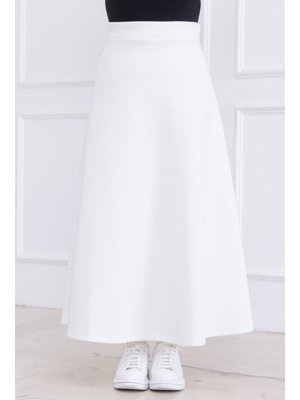 Beyaz Neris Scuba Etek