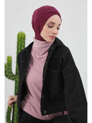 4rb Bordo Önü Çapraz Detaylı Bone,tb 4rb Bordo Önü Çapraz Detaylı Bone,tb