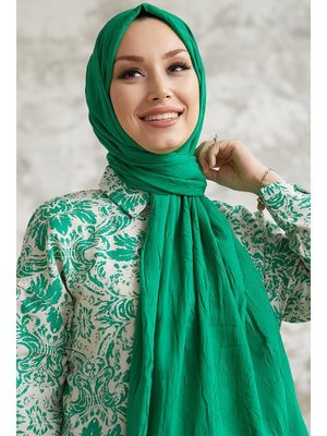 Yeşil Bambu Kraş Şal Yeşil Bambu Kraş Şal