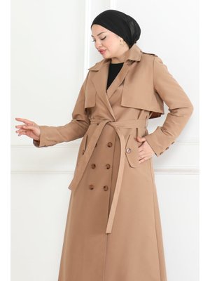 Camel Zarif Trençkot &
