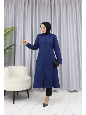 Biye Detaylı Fermuarlı Kap Saks