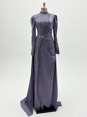 Lavanta Helen Abiye Elbise Lavanta Helen Abiye Elbise