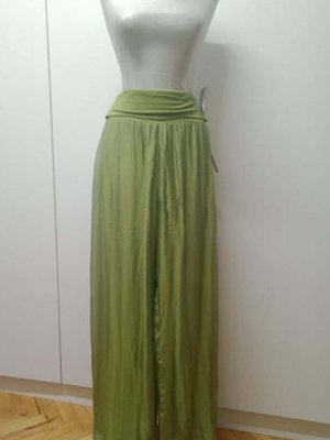 Fıstık Yeşili Italyan Korse Belli Astarlı İpek Pantolon Fıstık Yeşili Italyan Korse Belli Astarlı İpek Pantolon