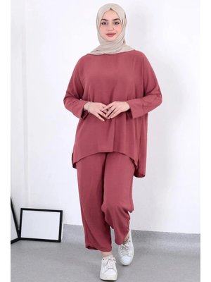Kadın Ayrobin Kumaş 2li Takım