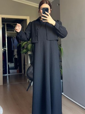 Ceketli Jile Takım Siyah Ceketli Jile Takım Siyah